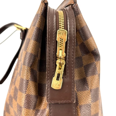LOUIS VUITTON チェルシー ダミエ エベヌ キャンバス ブラウン トートバッグ N51119