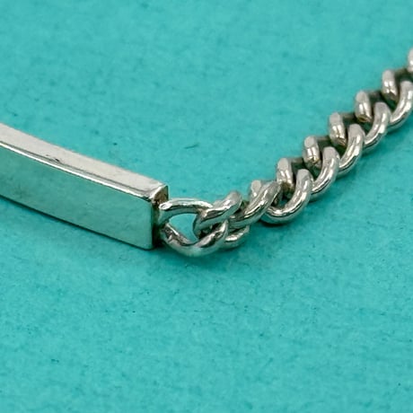 TIFFANY バー チェーン ブレスレット SV925