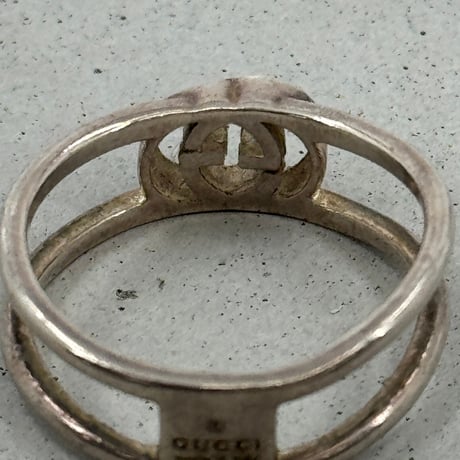 GUCCI インターロッキングG リング SV925