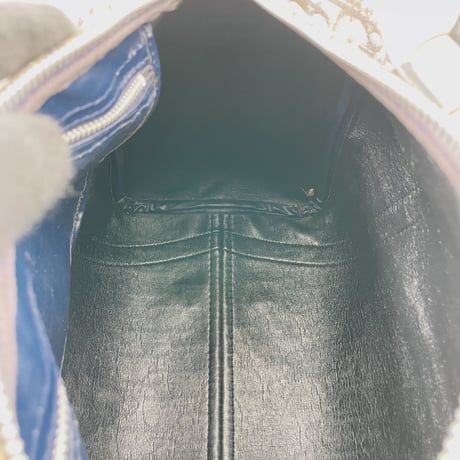 DIOR　ミニボストンバッグ　ネイビー