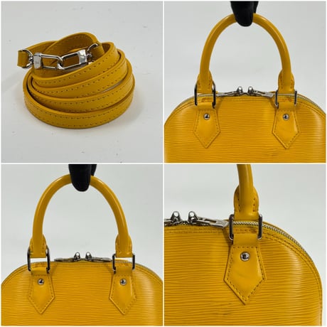 LOUIS VUITTON アルマBB エピレザー イエロー 2WAY ハンドバッグ M40866