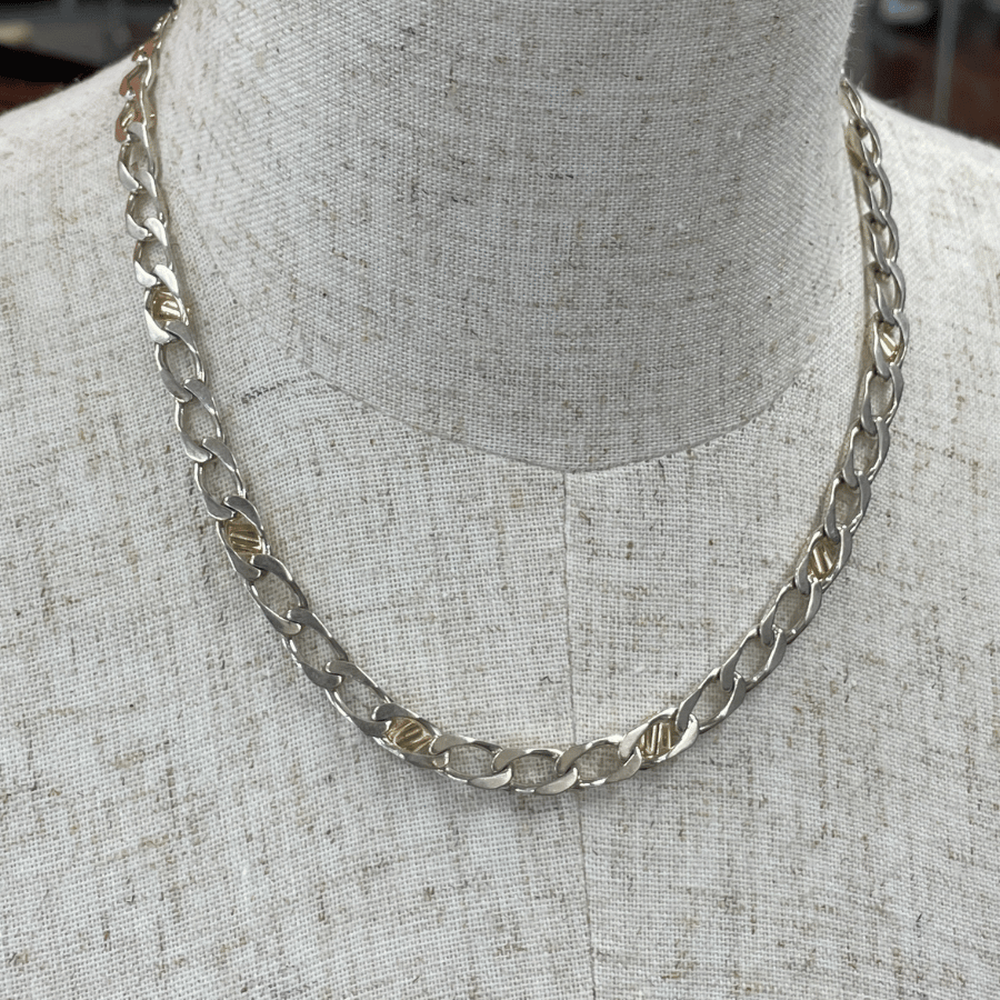 TIFFANY & Co シルバー925 チェーン ネックレス JU242 TIFFANY & Co シルバー925 チェーン ネックレス JU242