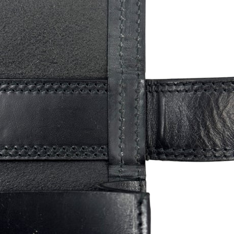 DIOR ブラックレザー ショルダーバッグ