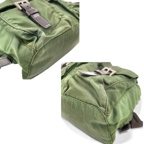 PRADA リュックサック　テスート カーキ