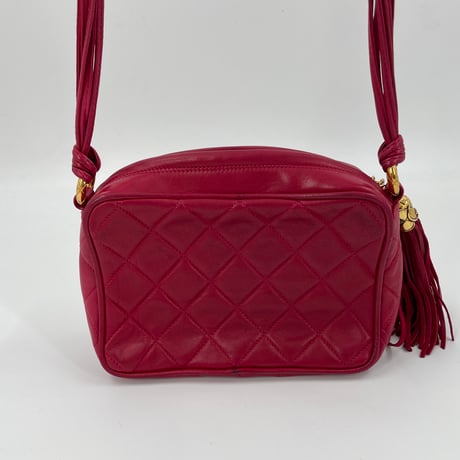 CHANEL　マトラッセ　ショルダー　ラムスキン