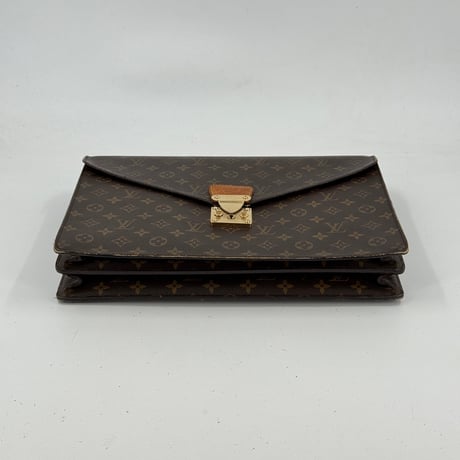LOUIS VUITTON セルヴィエット・コンセイエ モノグラムキャンバス ハンドバッグ M53331