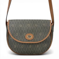 DIOR ハニーコーム PVC キャンバス トープ ショルダーバッグ