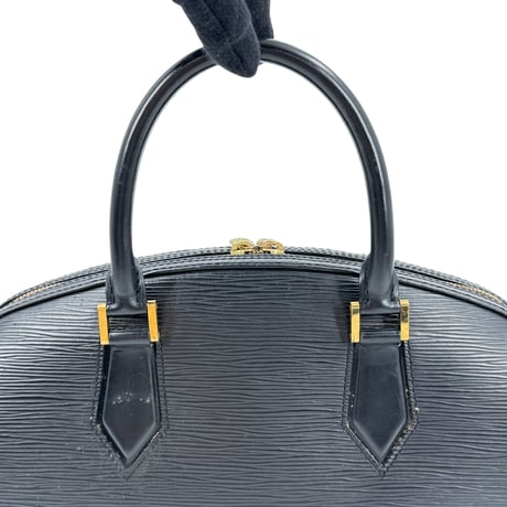 LOUIS VUITTON ジャスミン エピ ブラック レザー ハンドバッグ M52782