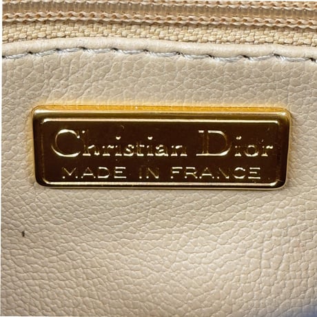 DIOR 2way ハンドバッグ キャラメル