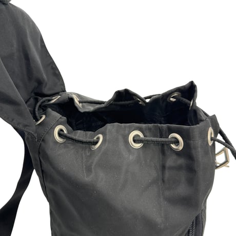 PRADA テスート ブラック バックパック
