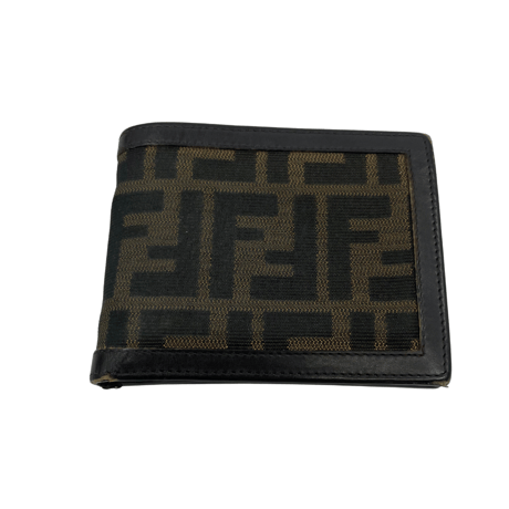 FENDI　財布　二つ折り　ズッカキャンバス