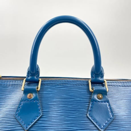 LOUIS VUITTON エピ ブルー スピーディ 25 M43015 レディース ハンドバッグ