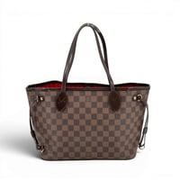 LOUIS VUITTON ネヴァーフルPM ダミエ・エベヌ トートバッグ N51109