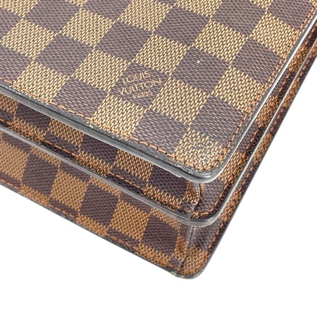 LOUIS VUITTON アルトナGM ダミエ・エベヌ キャンバス ブラウン ビジネスバッグ N53312