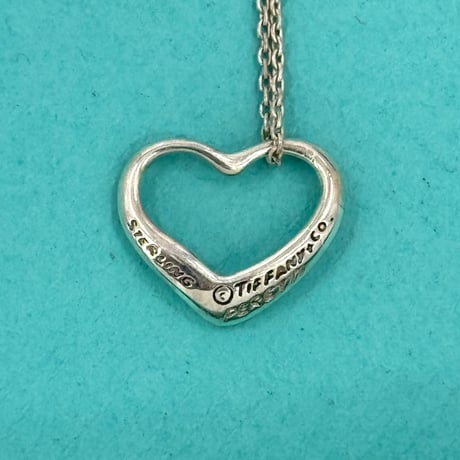 TIFFANY ネックレス オープンハート SV925