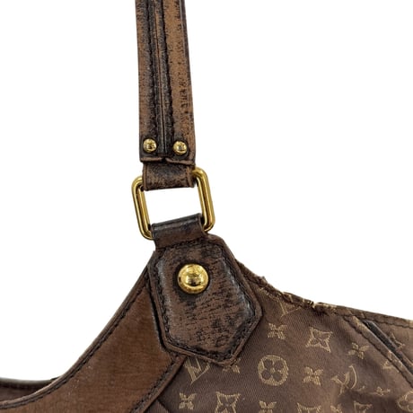 LOUIS VUITTON ファンタジー モノグラム イディール キャンバス エベヌ ショルダーバッグ M40409
