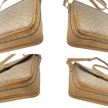 CELINE　ショルダーバッグ　マカダムキャンパス