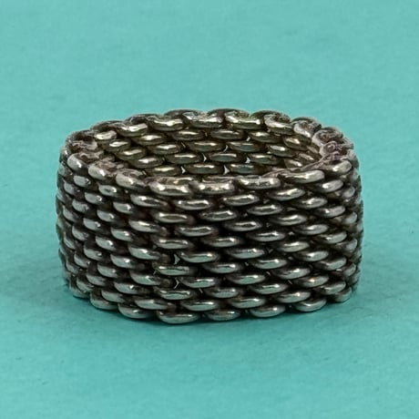 TIFFANY リング サマセットメッシュ SV925 14号