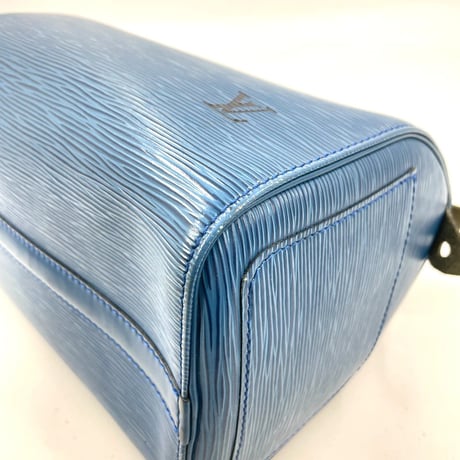 LOUIS VUITTON エピ ブルー スピーディ 25 M43015 レディース ハンドバッグ