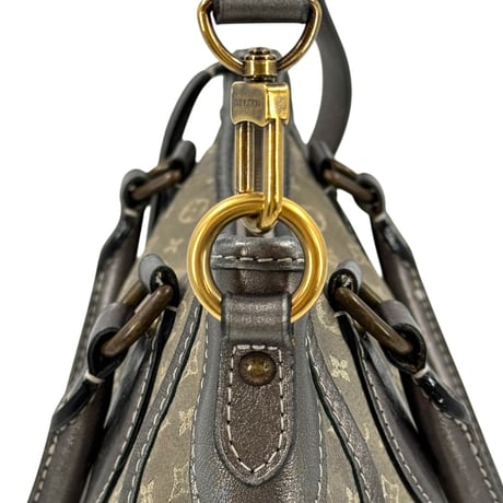LOUIS VUITTON ブザス アンジュール モノグラム ミニキャンバス グレー 2WAY M95622