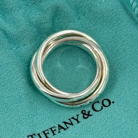 TIFFANY リング トリプル トリニティ SV925