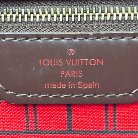 LOUIS VUITTON ネヴァーフルMM ダミエ・エベヌ ブラウン トートバッグ N51105