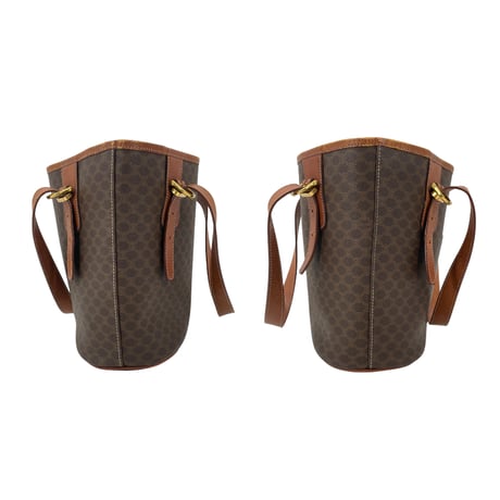 CELINE　マカダムショルダーバッグ