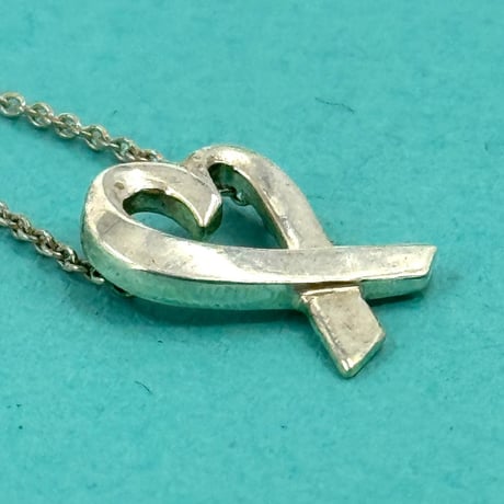 TIFFANY ネックレス SV 925 パロマピカソ ラビングハート