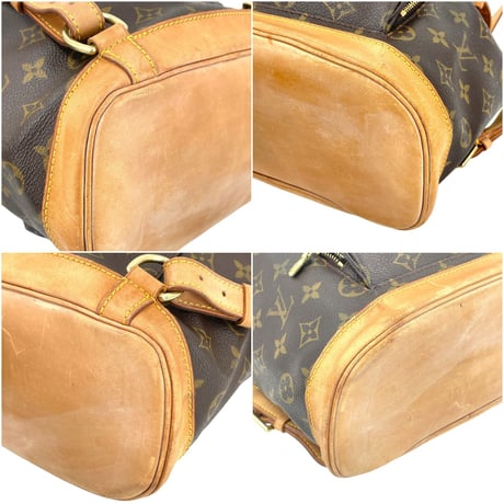 LOUIS VUITTON モンスリMM モノグラムキャンバス ブラウン バックパック M51136