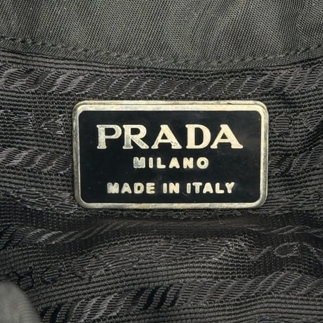 PRADA テスート ブラック バックパック