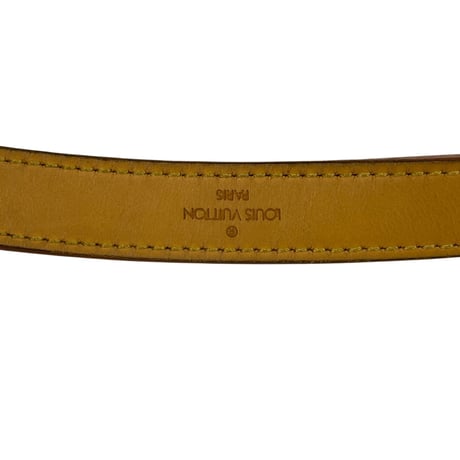 LOUIS VUITTON プチ・ノエ エピ イエローレザー ドローストリング バケットショルダーバッグ M44009