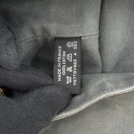 HERMES ポロションミミルGM グレーキャンバス 巾着 バックパック