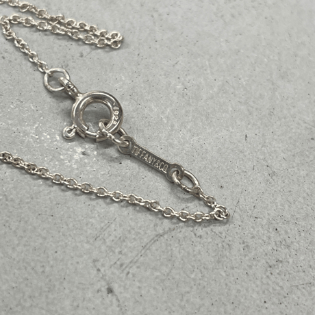 TIFFANY　ネックレス　ビーン　小