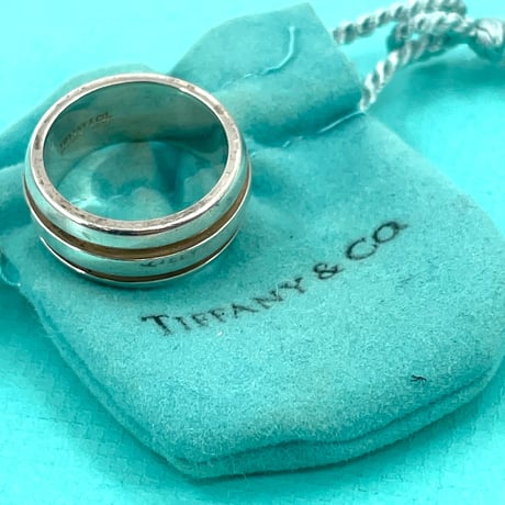 TIFFANY ダブルライン リング SV925