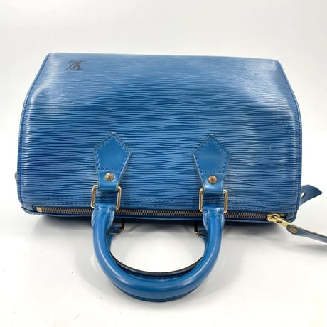 LOUIS VUITTON エピ ブルー スピーディ 25 M43015 レディース ハンドバッグ