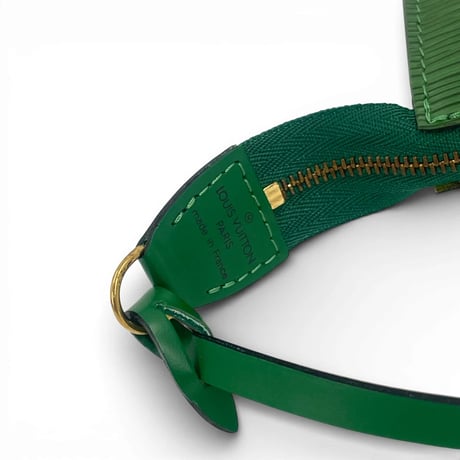 美品 LOUIS VUITTON エピ ポシェット アクセサリー ポーチ グリーン M52984