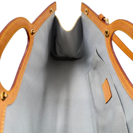 LOUIS VUITTON ロクスベリー・ドライブ モノグラム・ヴェルニ レザー パール 2WAY ハンドバッグ M91374