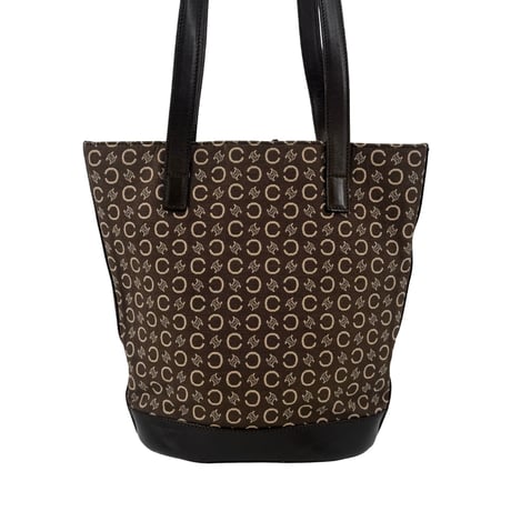 CELINE　トートバッグ　マカダム　ブラウン