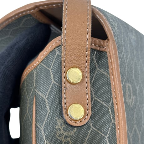 DIOR ハニーコーム PVC キャンバス トープ ショルダーバッグ