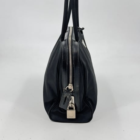 PRADA ミラノ テスート ナイロン ブラック ハンドバッグ