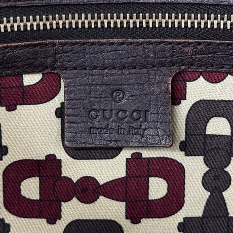 GUCCI GGキャンバス シェリーライン ベージュ トートバッグ