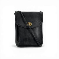 COACH オールドコーチ ブラックショルダーバッグ