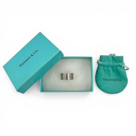 TIFFANY ノーツ ワイドリング SV925
