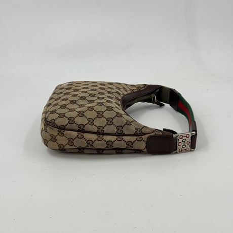 GUCCI シェリーライン ホーボーバッグ GGキャンバス ハンドバッグ