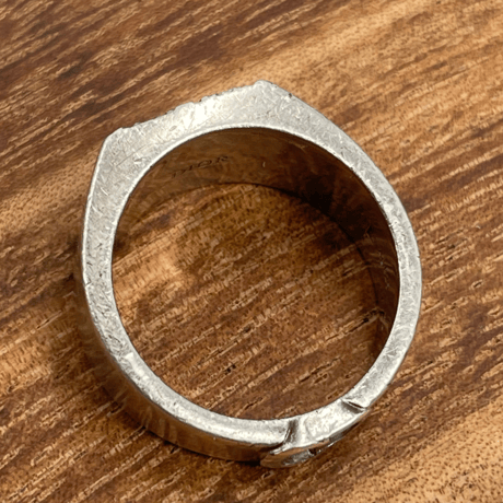 CHRISTIAN DIOR　リング　ロゴ　シルバー925