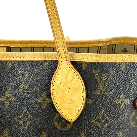 LOUIS VUITTON ネヴァーフルMM モノグラムキャンバス ブラウン ショルダーバッグ M40156