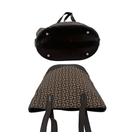 CELINE　トートバッグ　マカダム　ブラウン