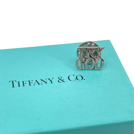 TIFFANY　ピンバッチ　TRY GOD　JT020