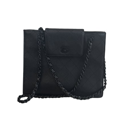 CHANEL　マトラッセ チェーン トートバッグ