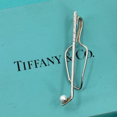 TIFFANY ゴルフブローチ SV925